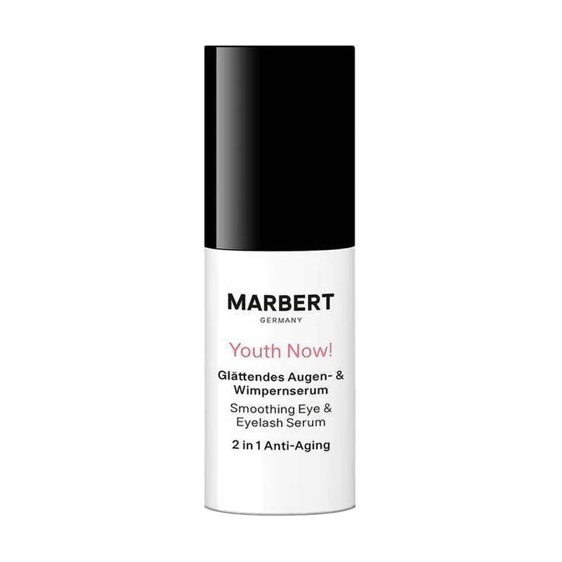 Розгладжувальна сироватка для шкіри навколо очей та вій Marbert Youth Now! Smoothing Eye &amp; Eyelash Serum, 15 мл